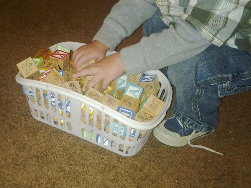 General Conference Activities Blocks in a Basket