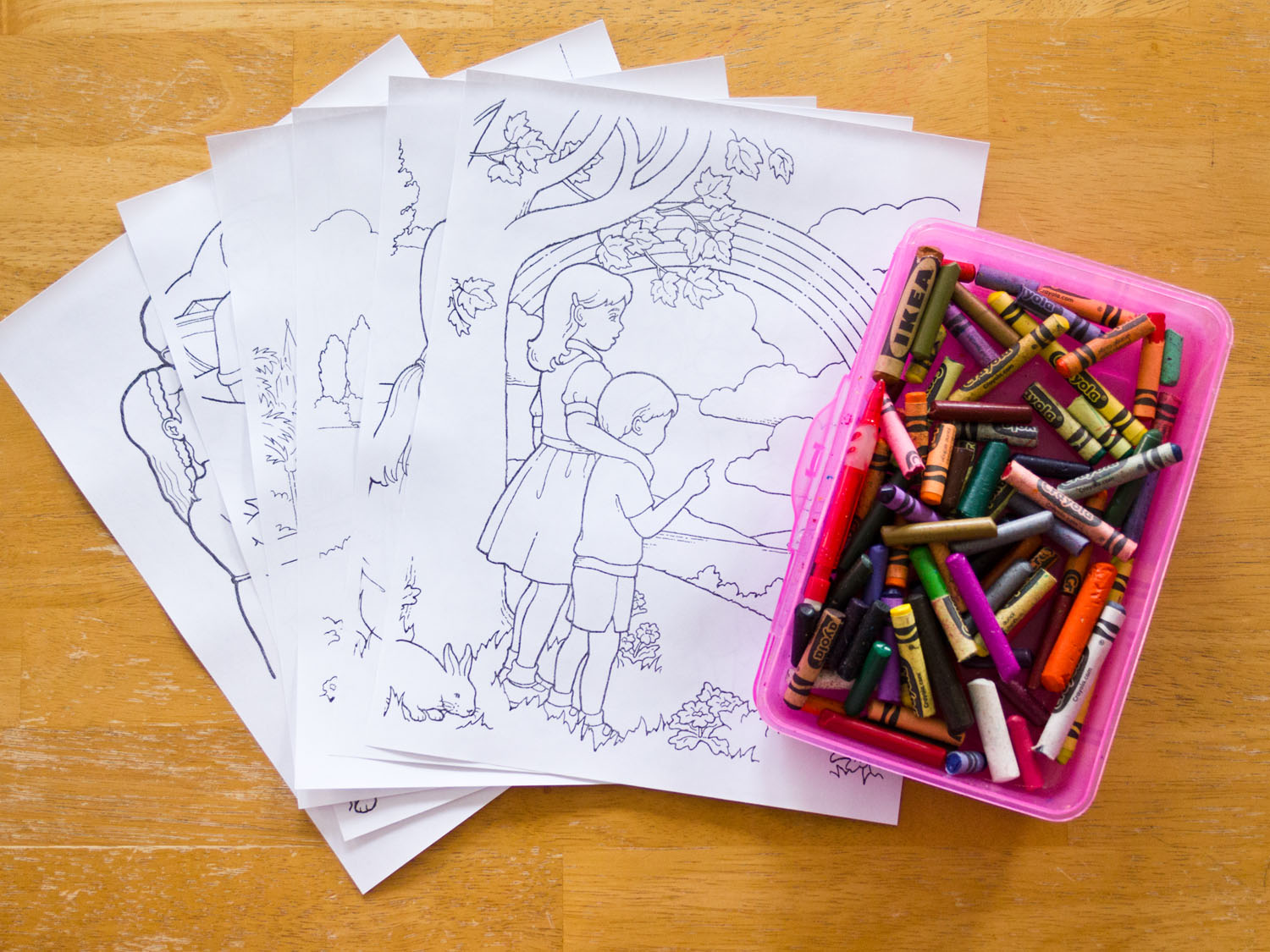 General Conference Activities Coloring Supplies