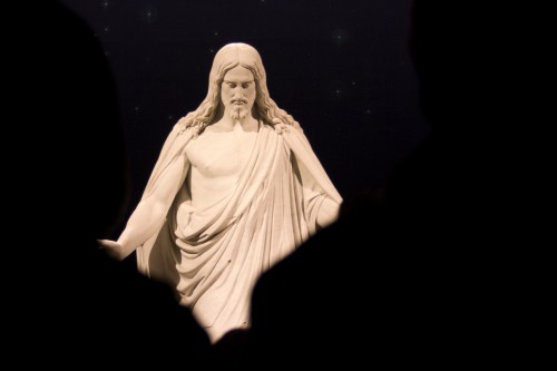 Visit the Christus at Temple Square -- Moms Have Questions Too