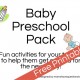 Baby Preschool Pack -- Moms Have Questions Too
