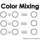 Free Printable! Toddler Color Games Mixing Sheet -- Moms Have Questions Too