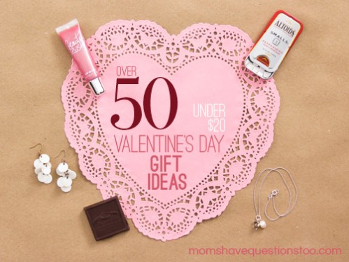 Inexpensive Valentine Gift Ideas for Him, Her, and the Kids all under $20!