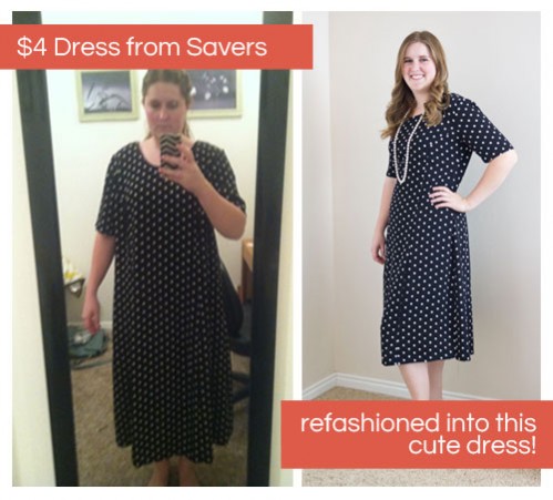 Savers Shopping and Dress Refashion -- Moms Have Questions Too
