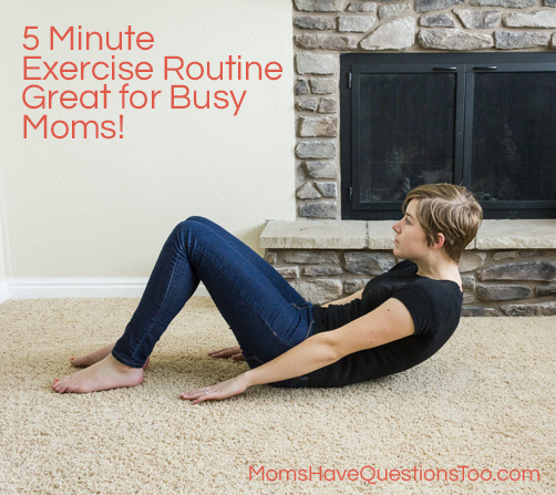 At Home DIY Exercise Program for Moms -- Moms Have Questions Too