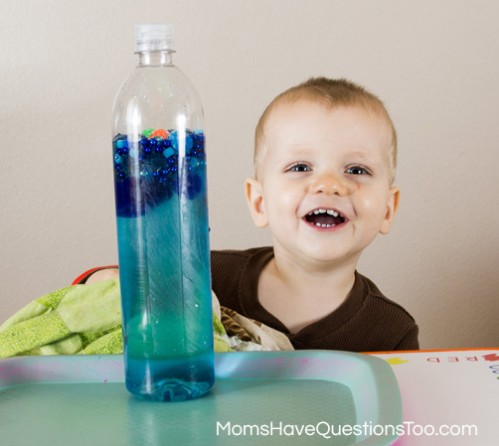 Ball Themed Tot School Trays -- Moms Have Questions Too