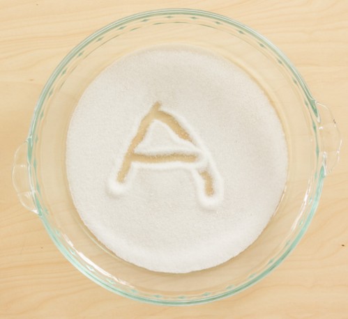 How to Write Letters Using Sensory Activities -- Moms Have Questions Too