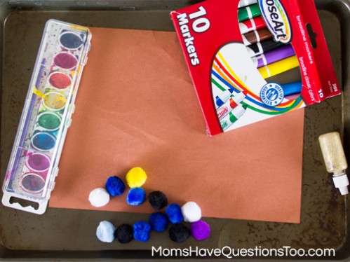 Preschool Craft Idea - Choose Your Own Supplies -- Moms Have Questions Too