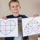 Valentine's Day Math Stamping Activity -- Moms Have Questions Too