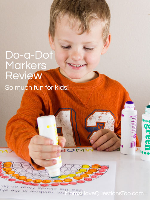 Do a Dot Markers Review - Moms Have Questions Too