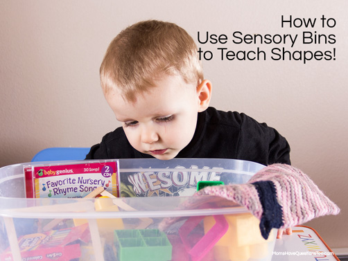How to Teach Shapes to Toddlers and Preschoolers -- Moms Have Questions Too