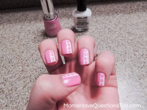Spring Nail Art Ideas Using Dots -- Moms Have Questions Too
