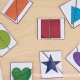 Completed two part shape puzzles - Moms Have Questions Too