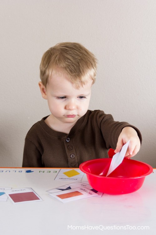 Find it - 5 Shape Activities for Preschoolers Using Shape Cards - Moms Have Questions Too