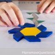 Flower - Spring Pattern Blocks Templates - Moms Have Questions Too