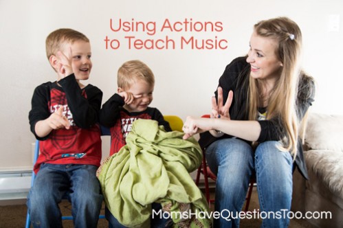 Using Hand Signals and Actions to Teach Music to Toddlers momshavequestionstoo.com