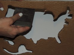 DIY United States Map Puzzle