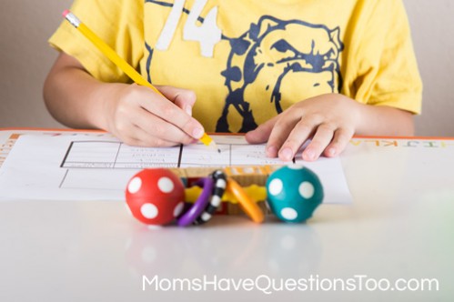 Measure household items with blocks - Moms Have Questions Too