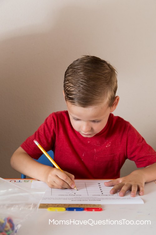 Measure items with a ruler and record the lengths - Moms Have Questions Too