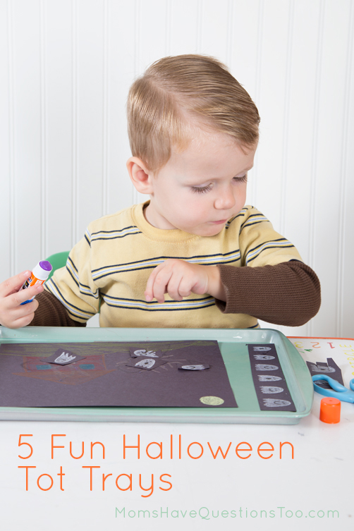 Fun Halloween Tot Tray Ideas - Moms Have Questions Too