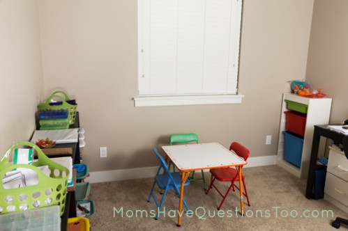 School Room Setup - Moms Have Questions Too