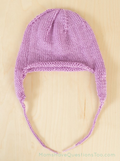 Ear Flap Hat Free Knitting Pattern - Moms Have Questions Too