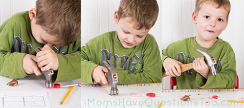 Hammering Candy Experiment - Moms Have Questions Too
