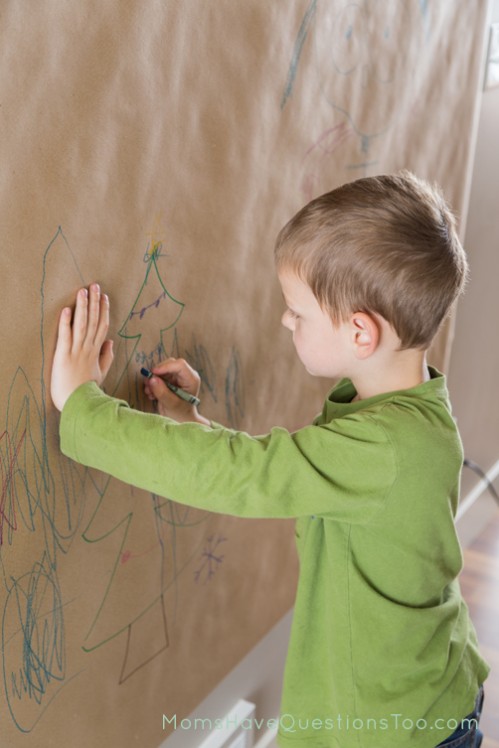 Christmas Home Decorations - Wall Murals by Your Kids - Moms Have Questions Too