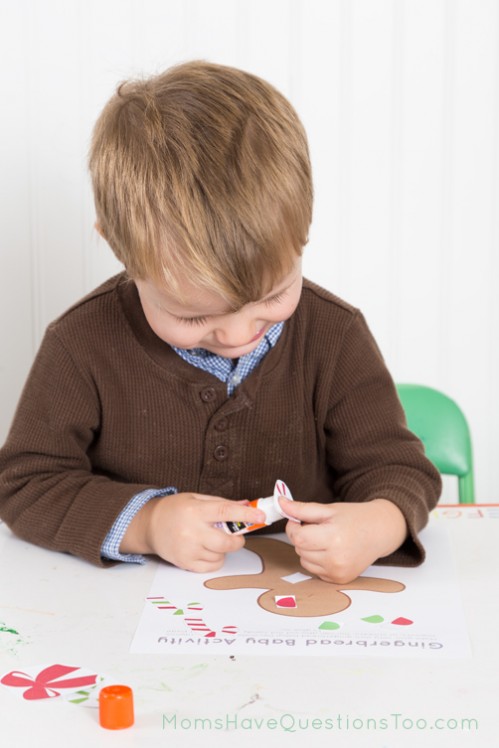 Decorating a Gingerbread Baby - Moms Have Questions Too