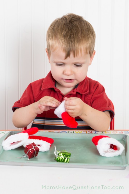 Putting Presents in Stockings - Moms Have Questions Too