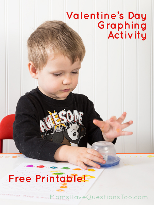 A fun and free Valentine's Day math activity for your child - Moms Have Questions Too