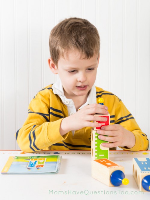 Castle Logix is a fun learning toy for preschoolers - Moms Have Questions Too