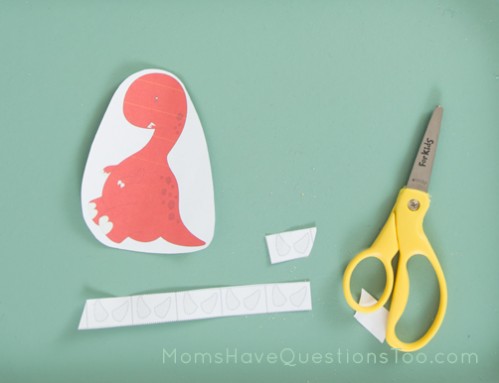 Cutting practice for toddler trays - Moms Have Questions Too