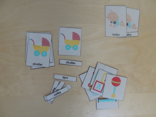How to use Montessori 3 Part Cards