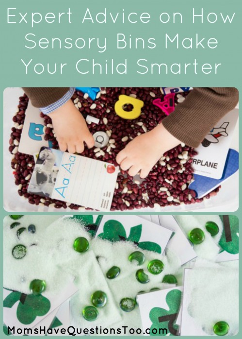 Expert advice on how sensory bins can make your child smarter. Plus, download a pdf with 8 sensory bin ideas.