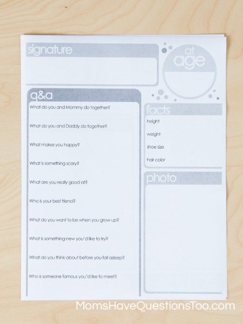 Free printables to help organize all your child's paperwork from school - Moms Have Questions Too