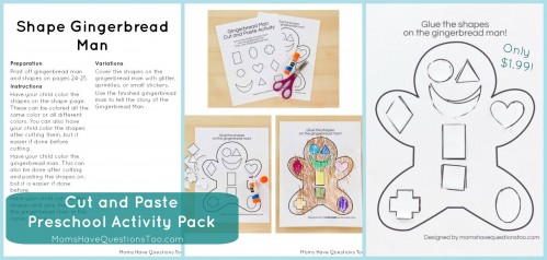 preschool activity pack
