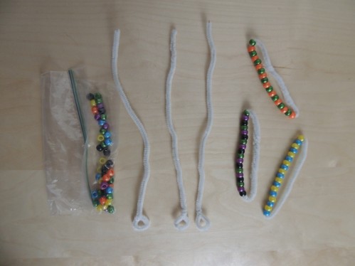 General Conference Activity-make patterns with pony beads