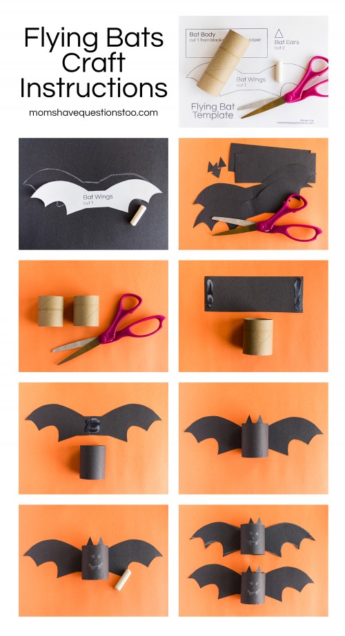 Flying Bats Craft