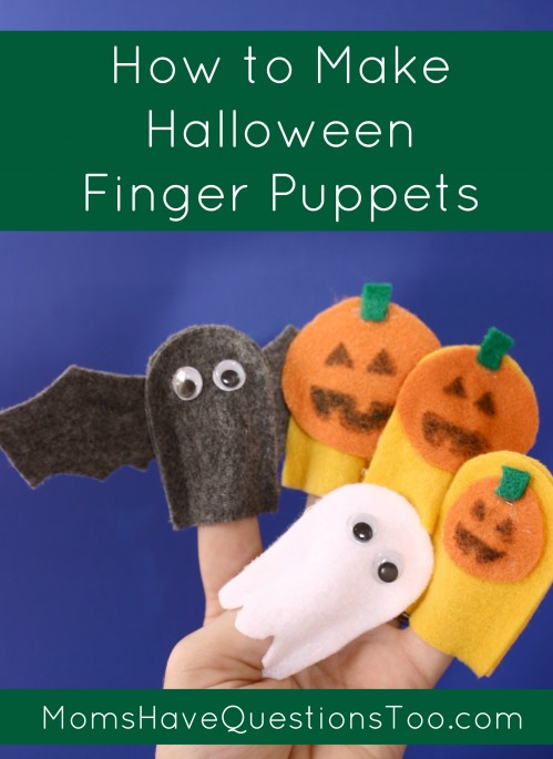 Make Halloween finger puppets with this free printable template! Use for storytelling to develop creativity.