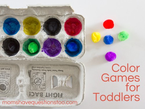Color Games for Toddlers -- Moms Have Questions Too