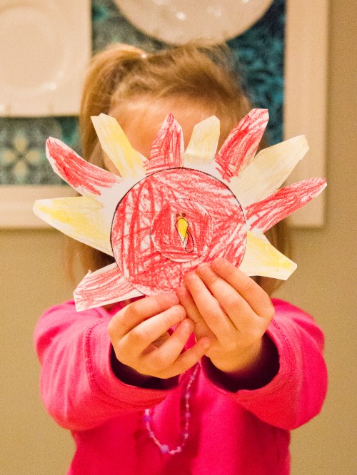 Pattern Handprint Turkey