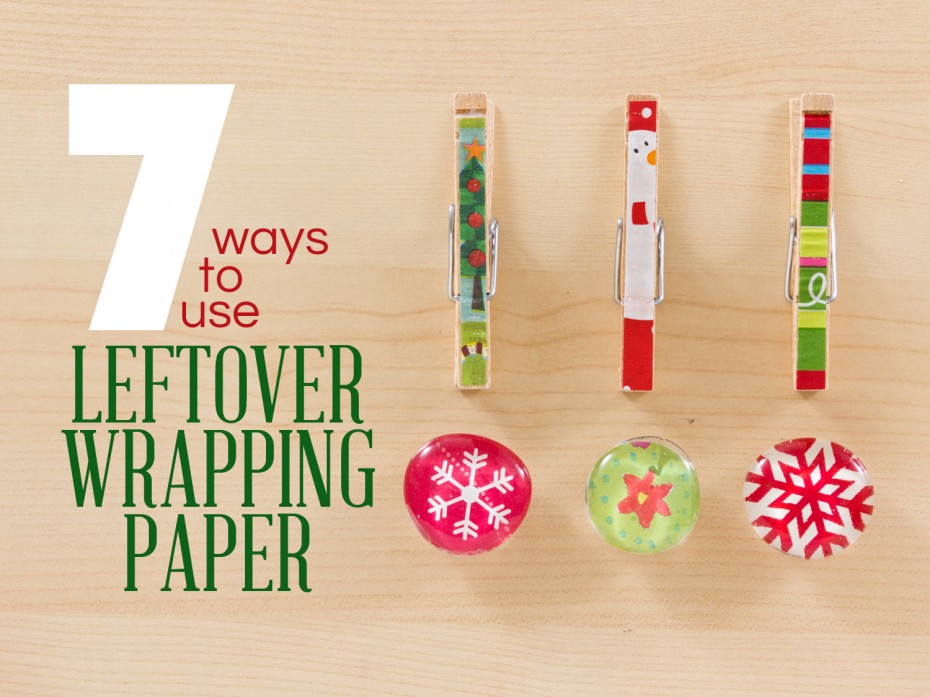7 Fun Ways to Use Wrapping Paper Scraps Moms Have Questions Too