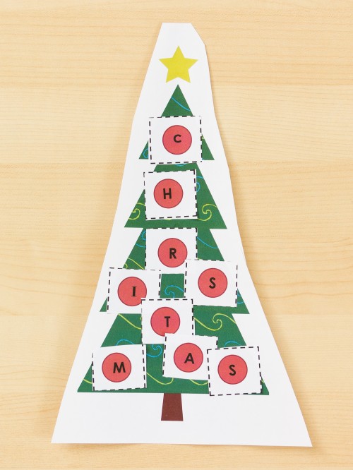 Christmas Tree Learning Activity -- Moms Have Questions Too