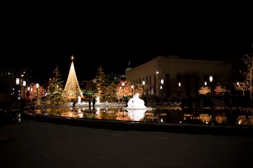 Silent Night Christmas Vignette -- Moms Have Questions Too