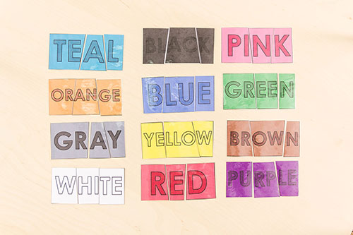 Free Printable! 3 Part Color Puzzles -- Moms Have Questions Too