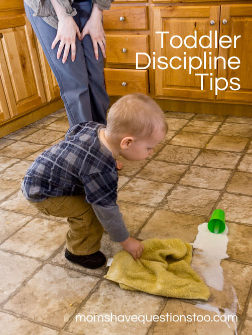 Toddler Discipline Tips -- Moms Have Questions Too