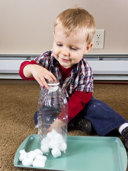 Winter Themed Tot School Trays