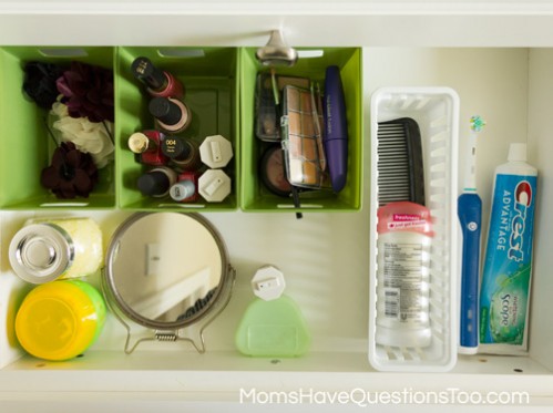 Home Organization Ideas -- Moms Have Questions Too