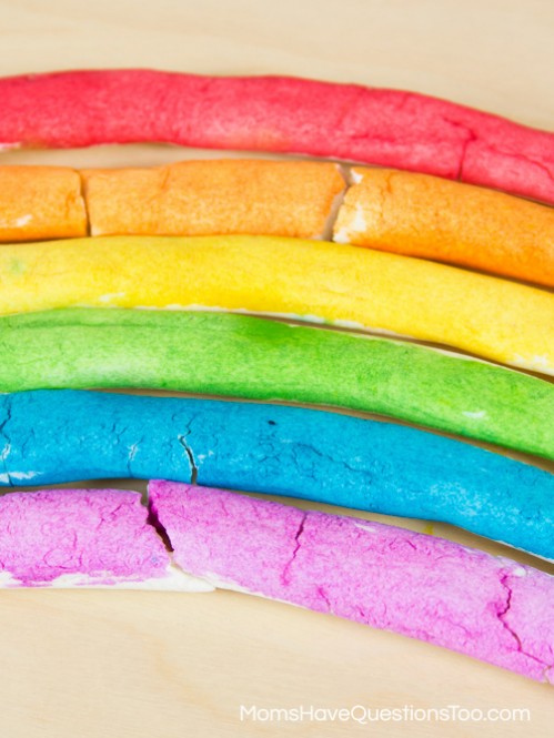 Rainbow Puzzle Color Game for Toddlers -- Moms Have Questions Too