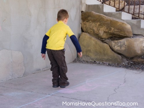 A fun activity to help children develop locomotor skills -- Moms Have Questions Too